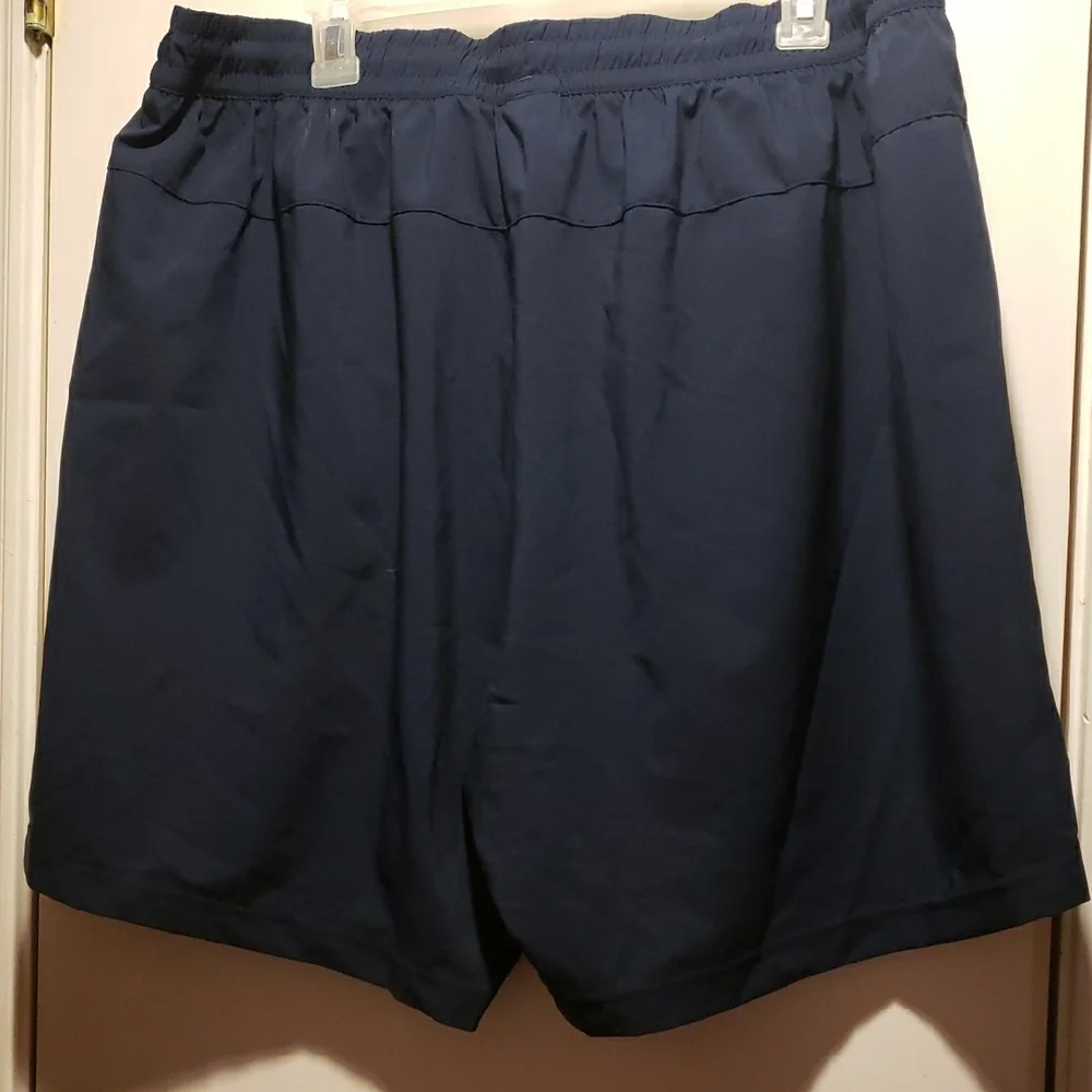Reebok Men's Dark Blue Athletic Shorts,zise 3XL - Picture 3 of 4
